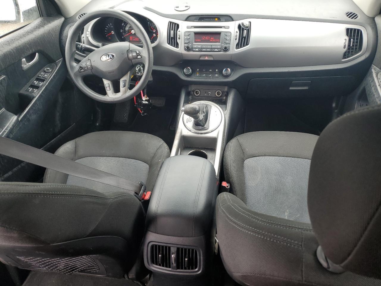 2016 Kia Sportage Lx White vin: KNDPB3AC3G7856848