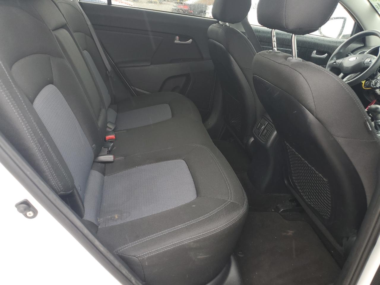 2016 Kia Sportage Lx White vin: KNDPB3AC3G7856848