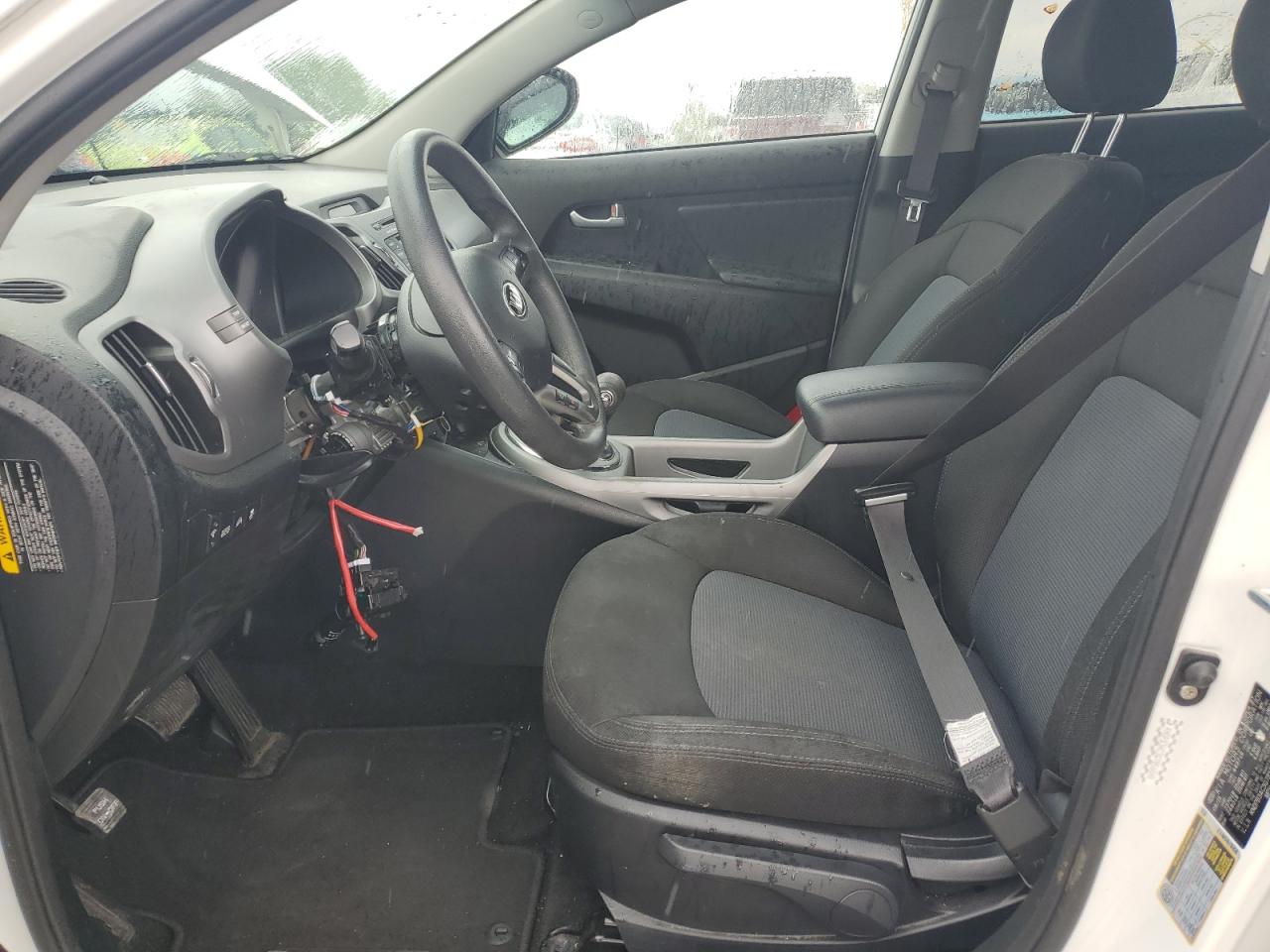 2016 Kia Sportage Lx White vin: KNDPB3AC3G7856848