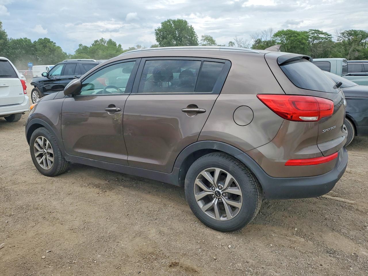 2014 Kia Sportage Lx Коричневый vin: KNDPB3AC4E7548407