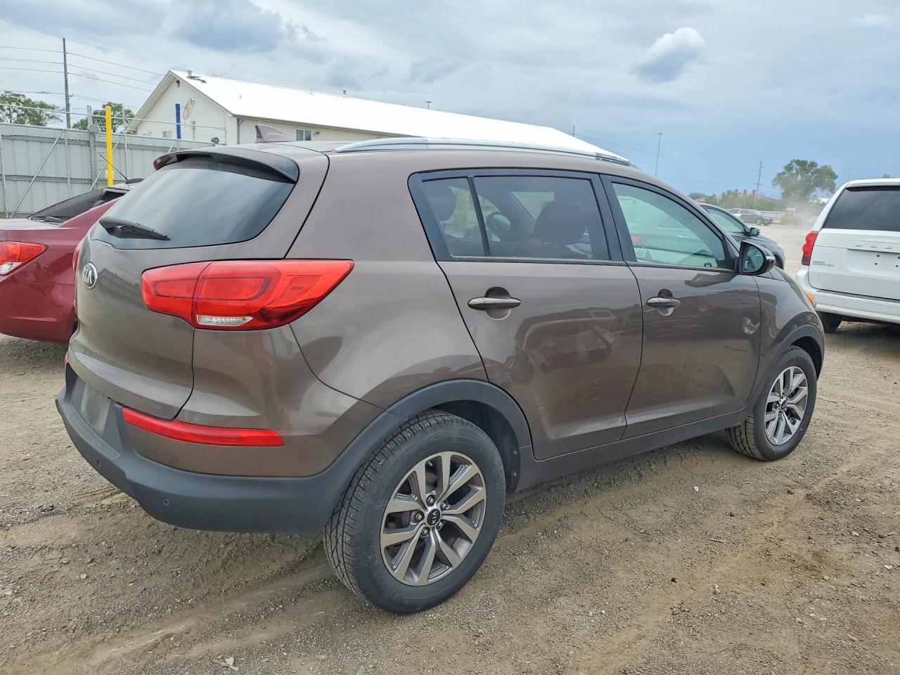2014 Kia Sportage Lx Коричневый vin: KNDPB3AC4E7548407