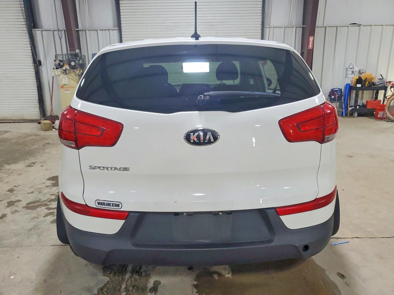 2014 Kia Sportage Lx White vin: KNDPB3AC4E7574151