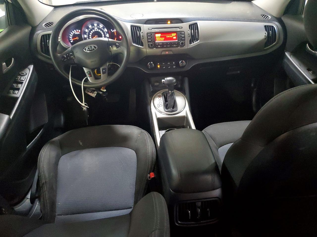 2014 Kia Sportage Lx White vin: KNDPB3AC4E7574151