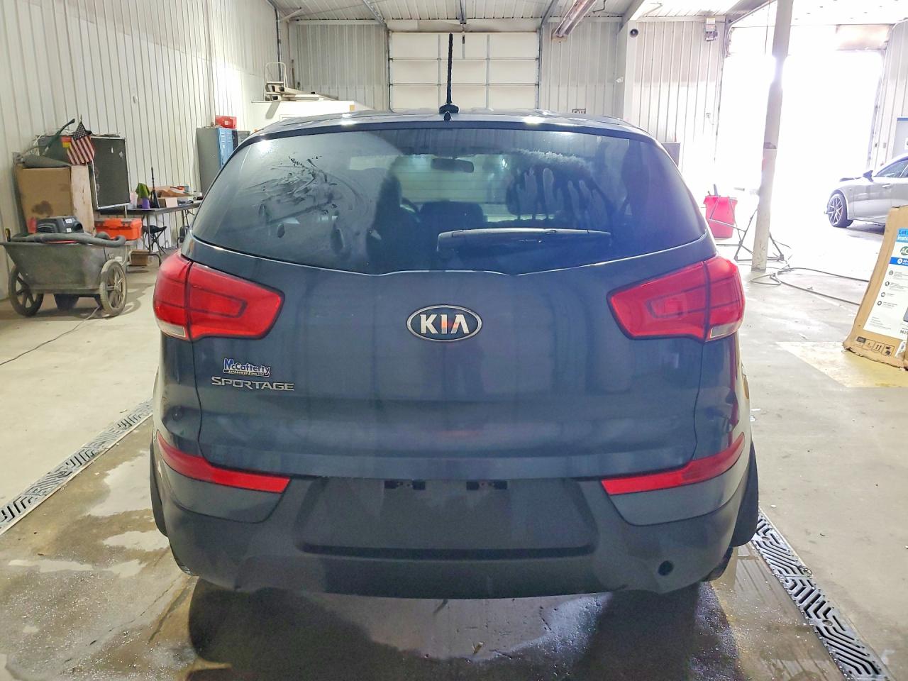 2014 Kia Sportage Lx Blue vin: KNDPB3AC4E7575204