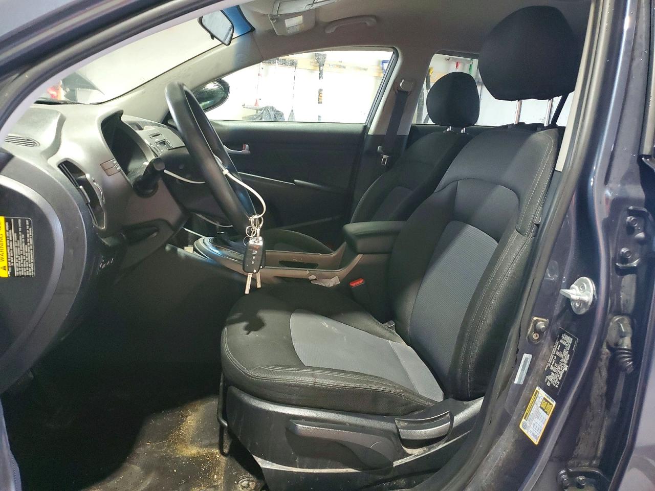 2014 Kia Sportage Lx Blue vin: KNDPB3AC4E7575204