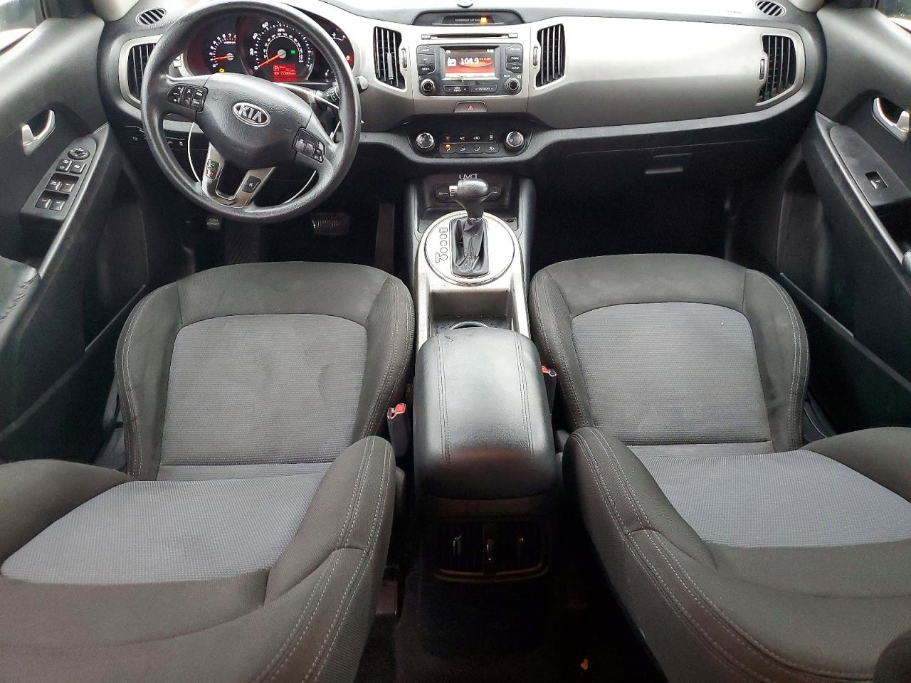 2014 Kia Sportage Lx White vin: KNDPB3AC4E7600263