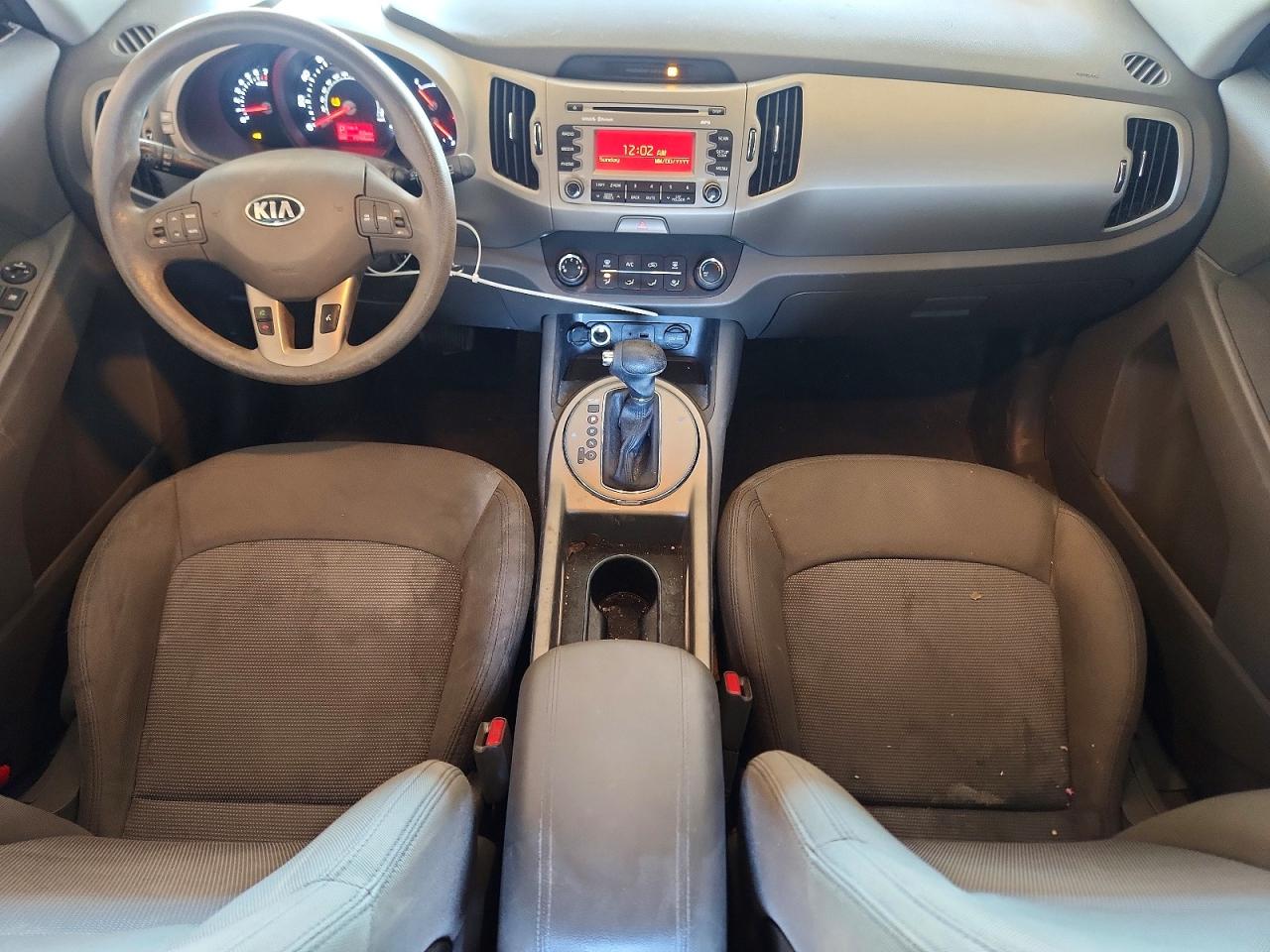 2014 Kia Sportage Lx White vin: KNDPB3AC4E7603051