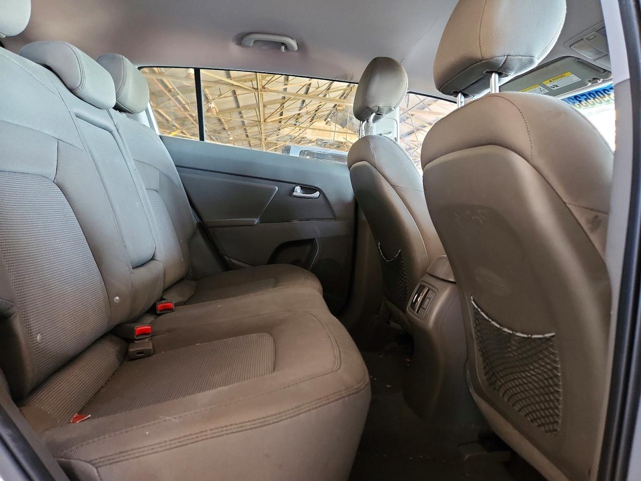 2014 Kia Sportage Lx White vin: KNDPB3AC4E7603051