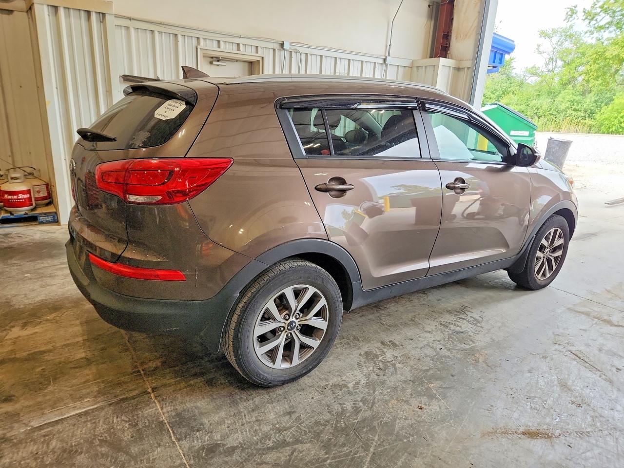2014 Kia Sportage Lx Gray vin: KNDPB3AC4E7611568