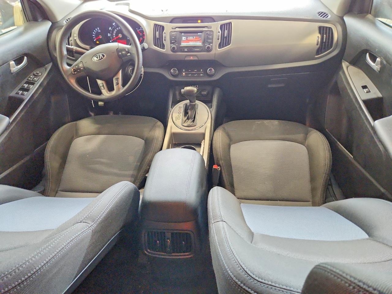 2014 Kia Sportage Lx Gray vin: KNDPB3AC4E7611568
