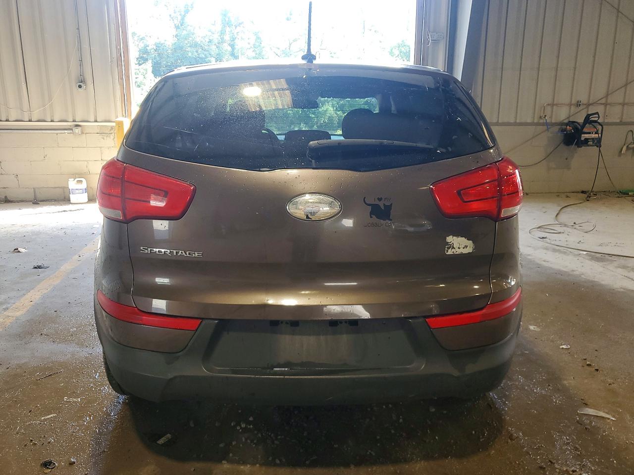 2015 Kia Sportage Lx Brown vin: KNDPB3AC4F7734806