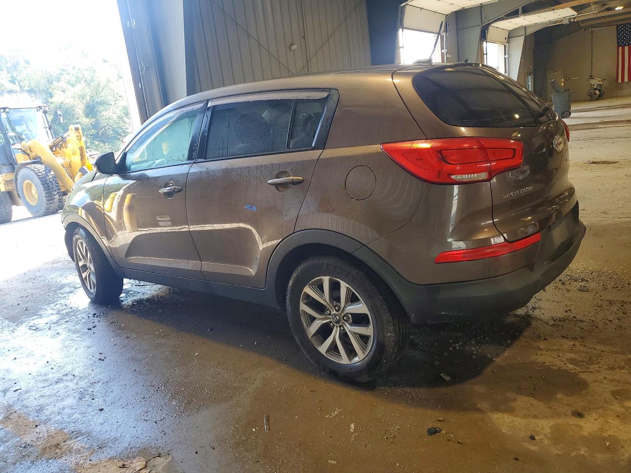 2015 Kia Sportage Lx Brown vin: KNDPB3AC4F7734806