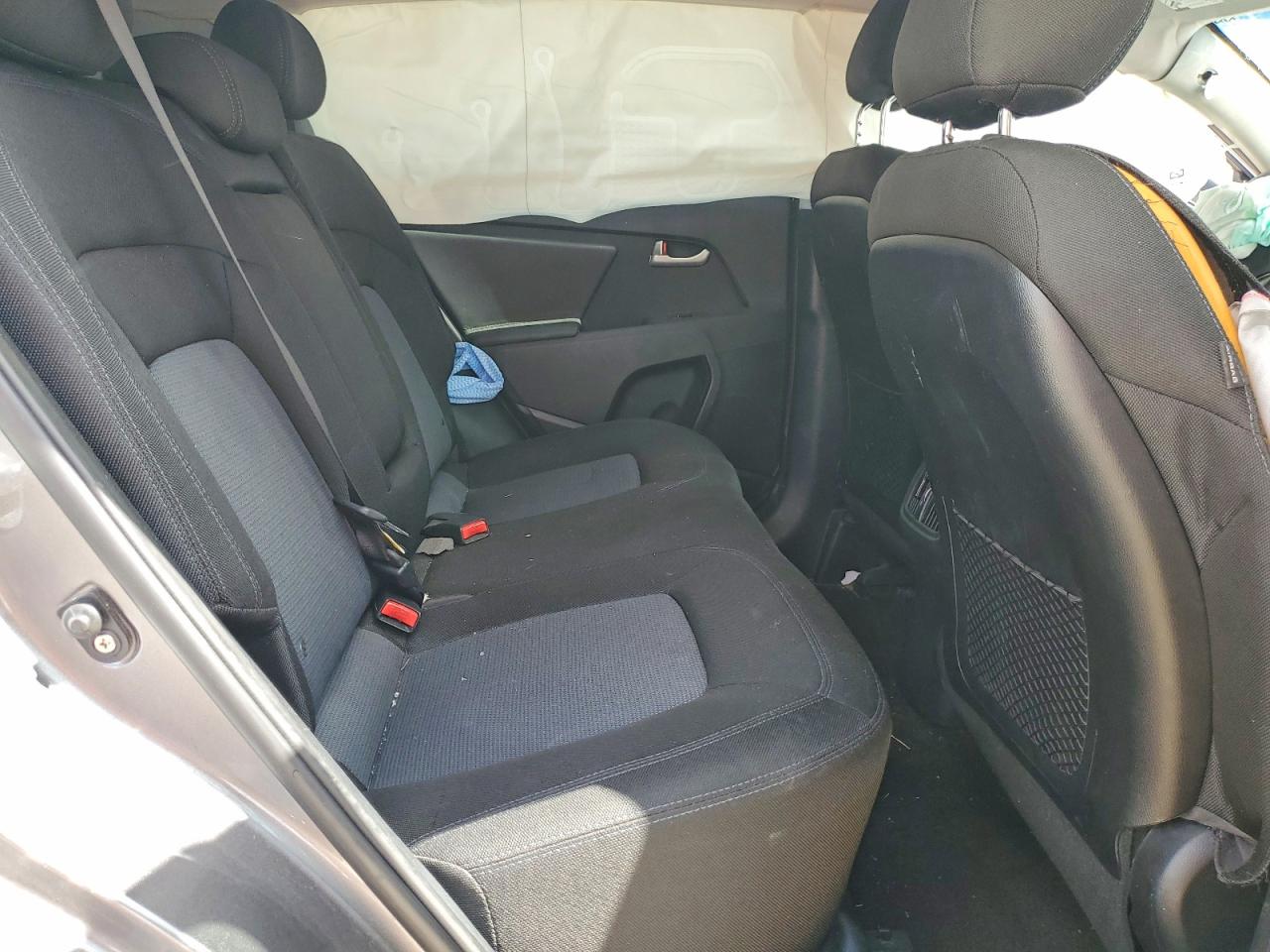 2015 Kia Sportage Lx Gray vin: KNDPB3AC4F7775890