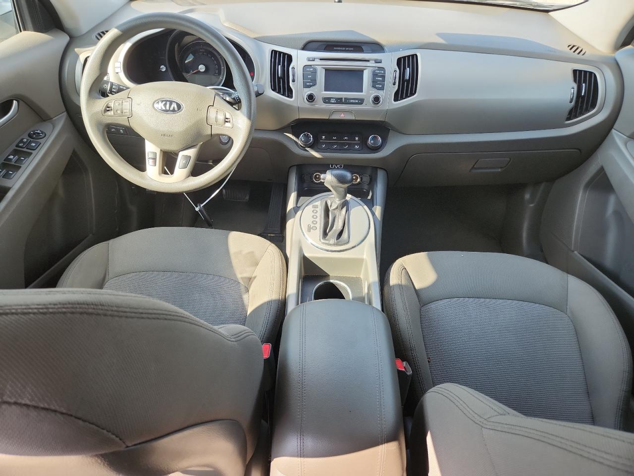2014 Kia Sportage Lx Gray vin: KNDPB3AC5E7569802