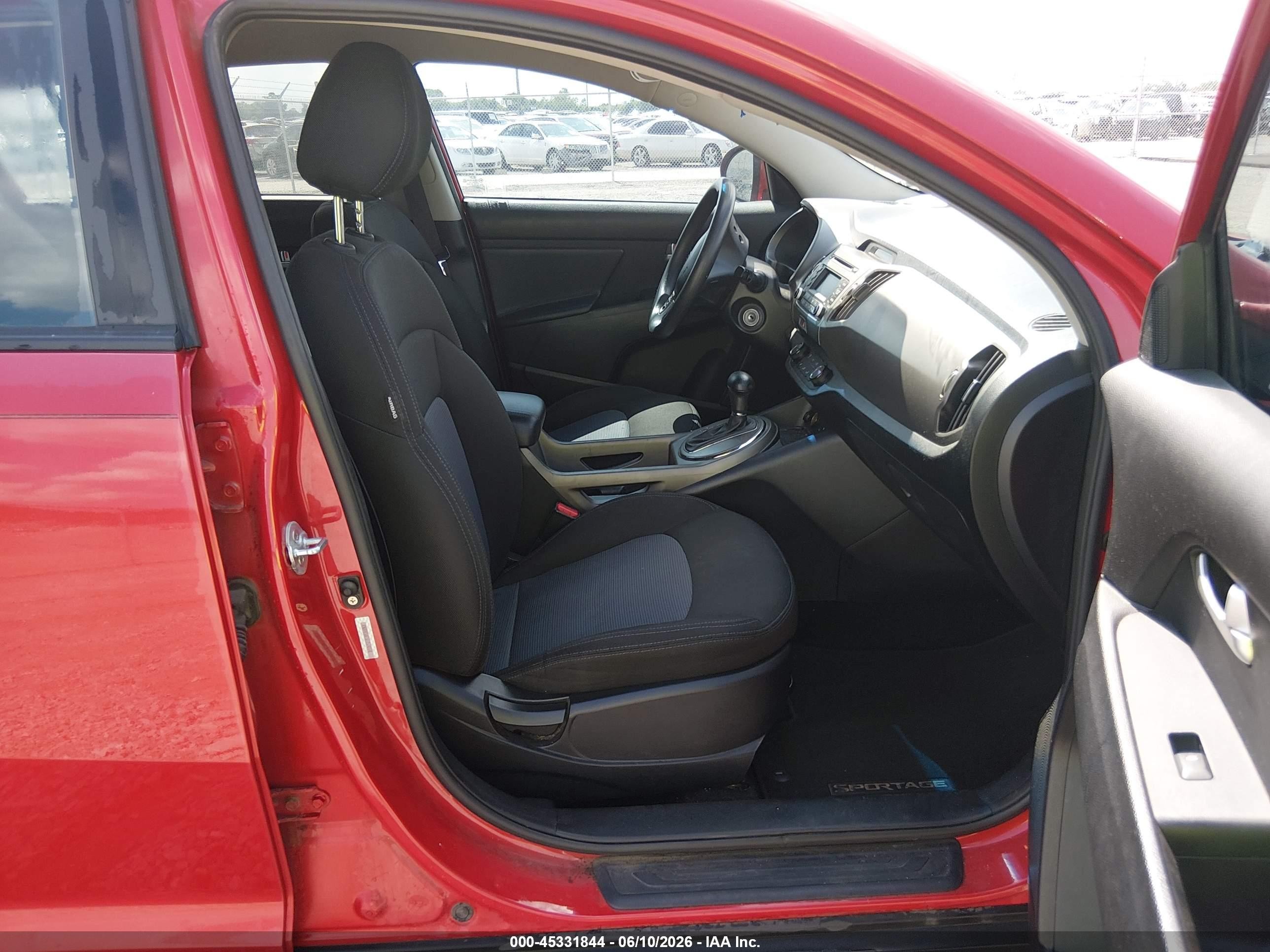 2014 Kia Sportage Lx Red vin: KNDPB3AC5E7574174