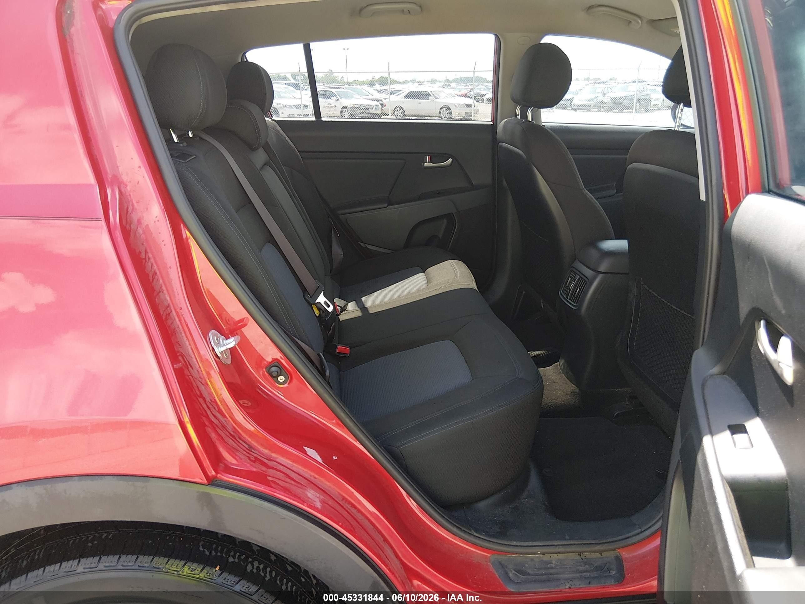 2014 Kia Sportage Lx Red vin: KNDPB3AC5E7574174