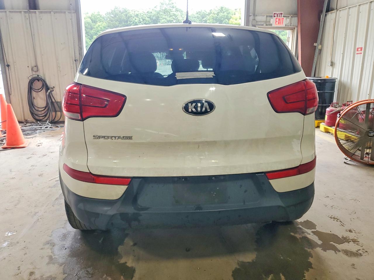 2014 Kia Sportage Lx Белый vin: KNDPB3AC5E7589709