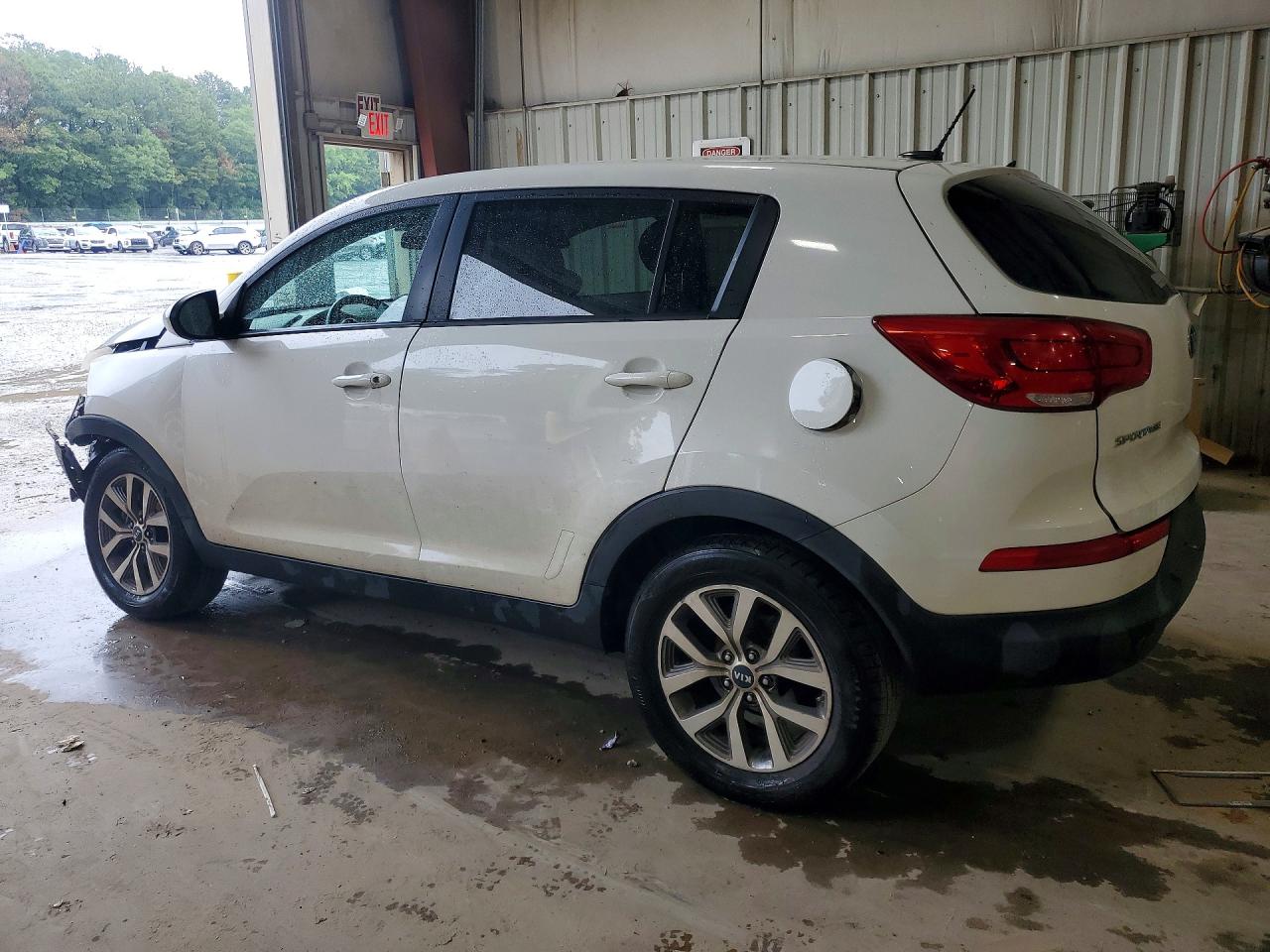 2014 Kia Sportage Lx Белый vin: KNDPB3AC5E7589709