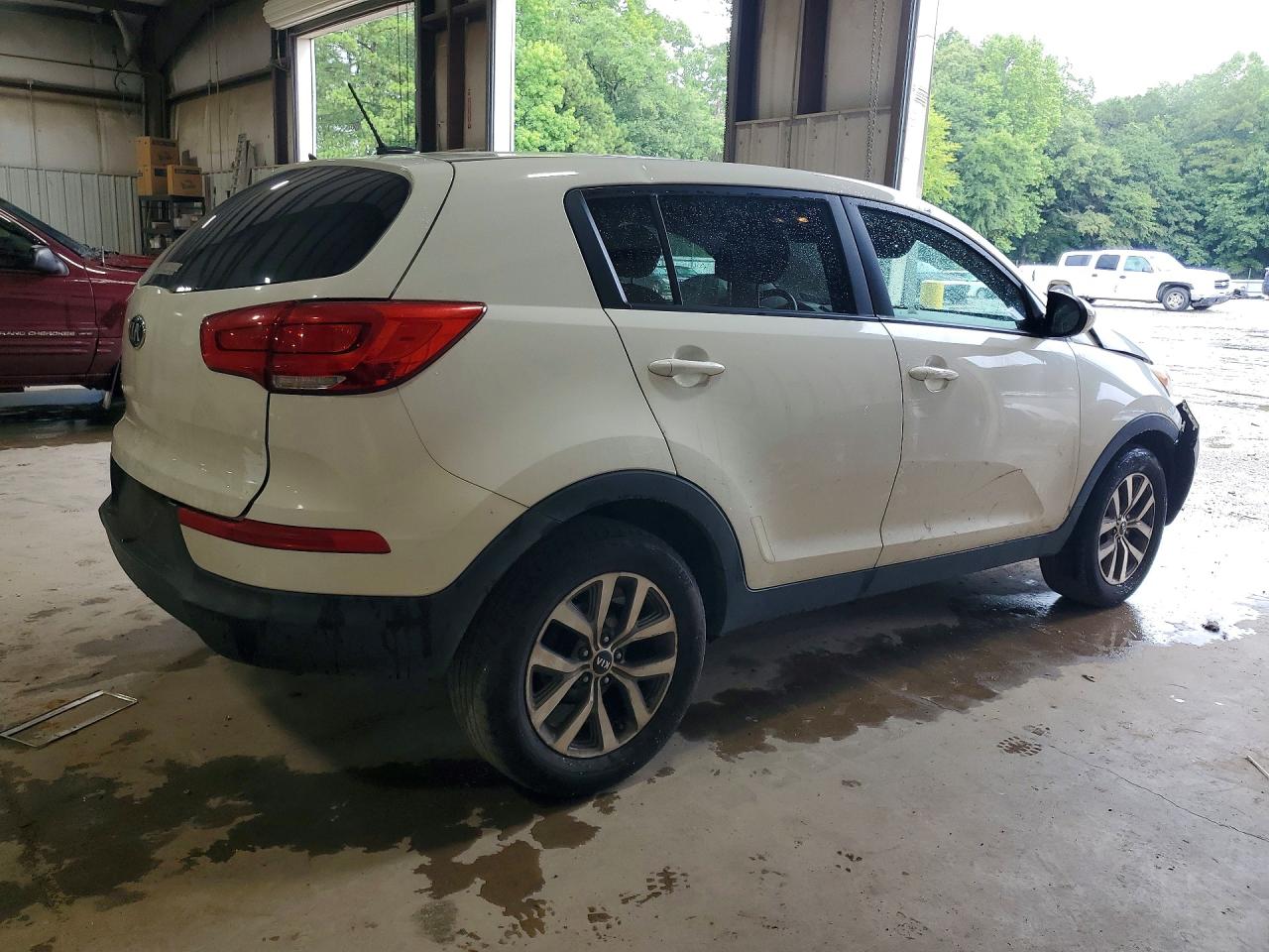 2014 Kia Sportage Lx Белый vin: KNDPB3AC5E7589709
