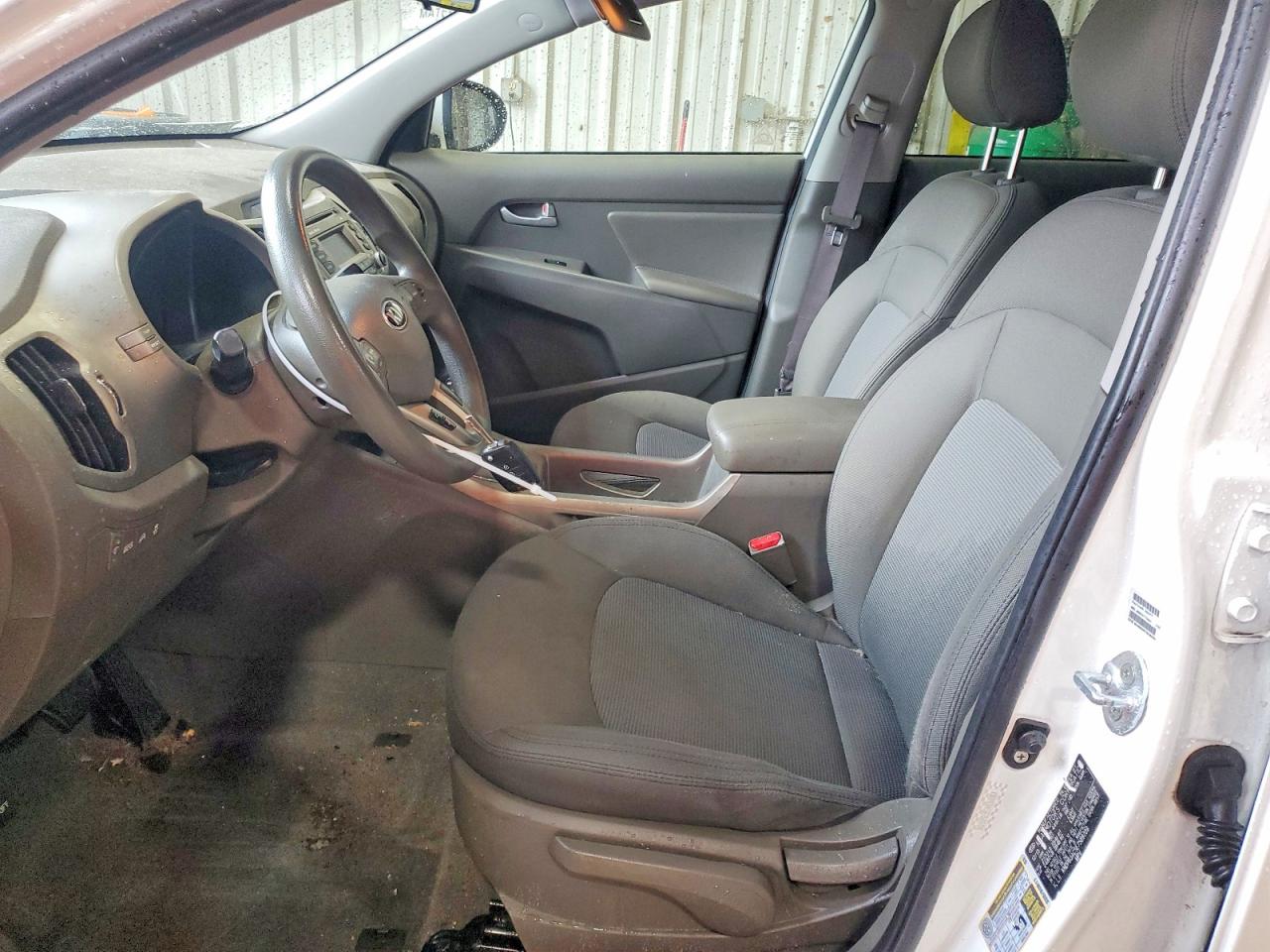 2014 Kia Sportage Lx Белый vin: KNDPB3AC5E7589709