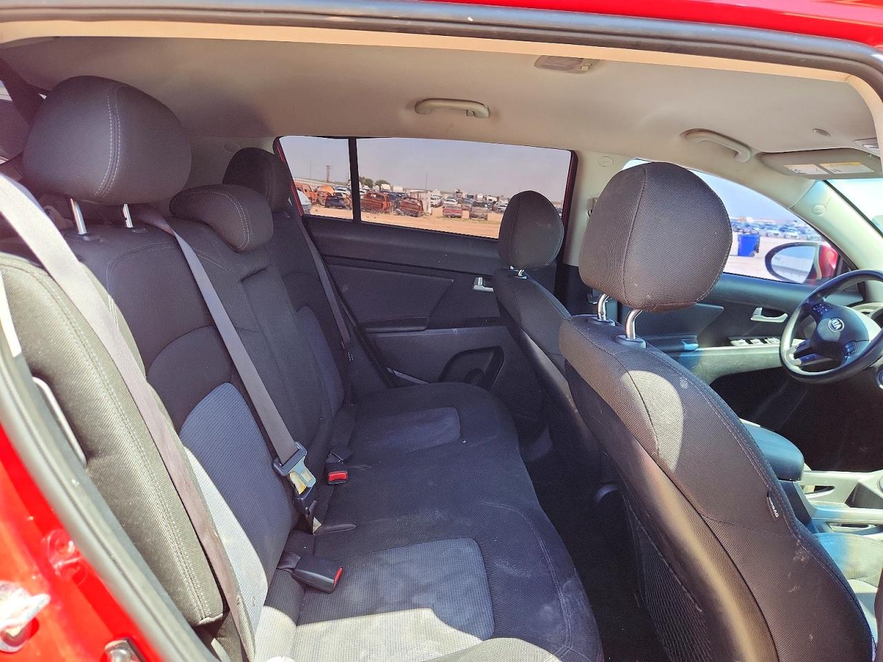 2014 Kia Sportage Lx Red vin: KNDPB3AC5E7640898