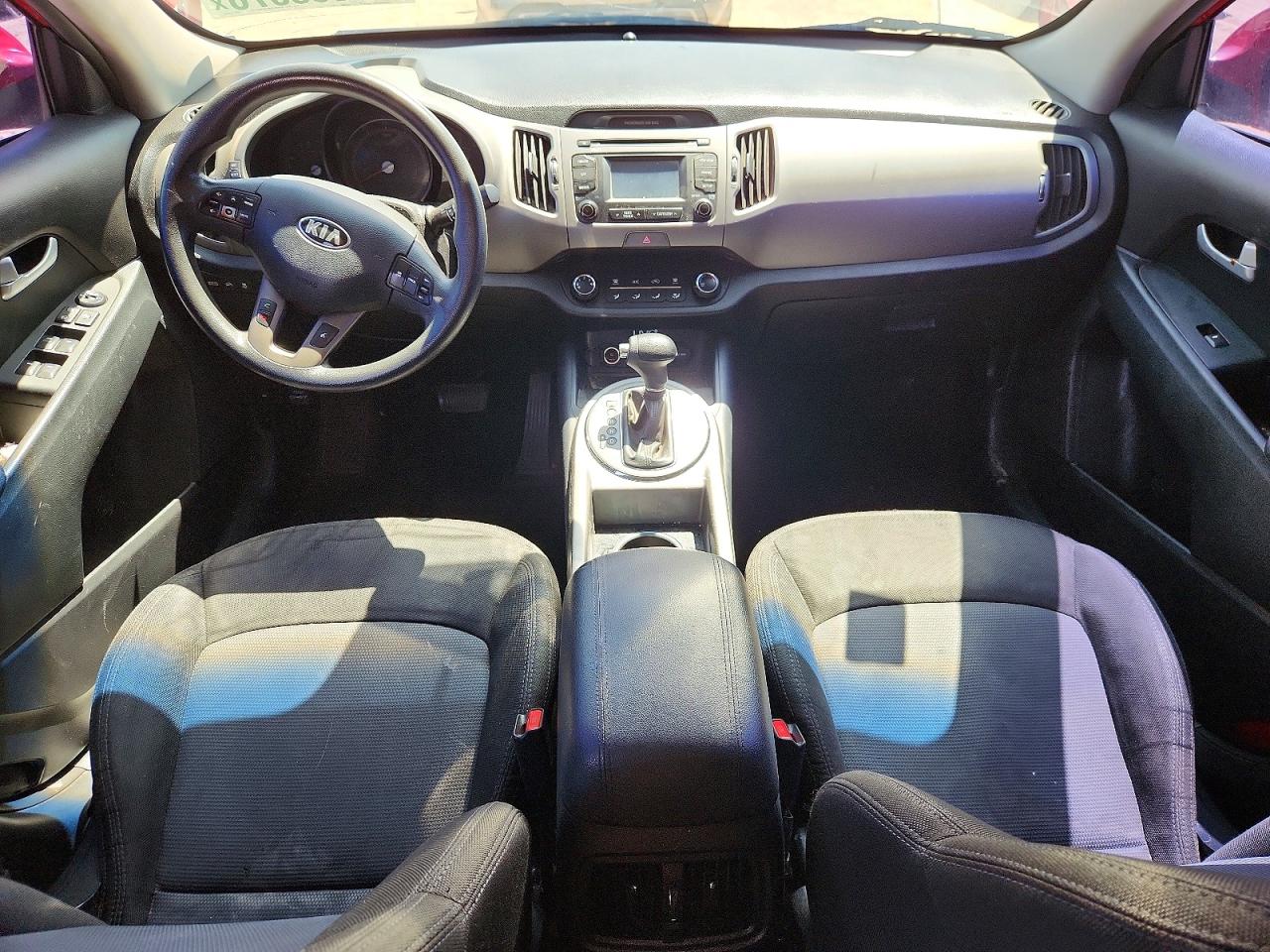 2014 Kia Sportage Lx Red vin: KNDPB3AC5E7640898