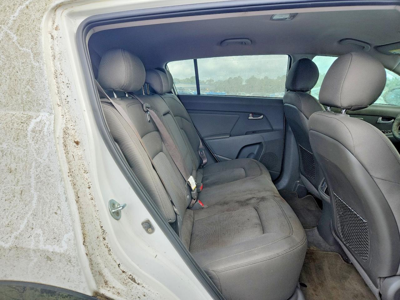 2015 Kia Sportage Lx White vin: KNDPB3AC5F7691075
