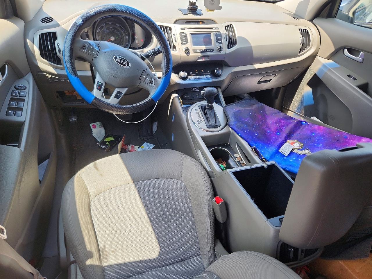 2015 Kia Sportage Lx Blue vin: KNDPB3AC5F7719831