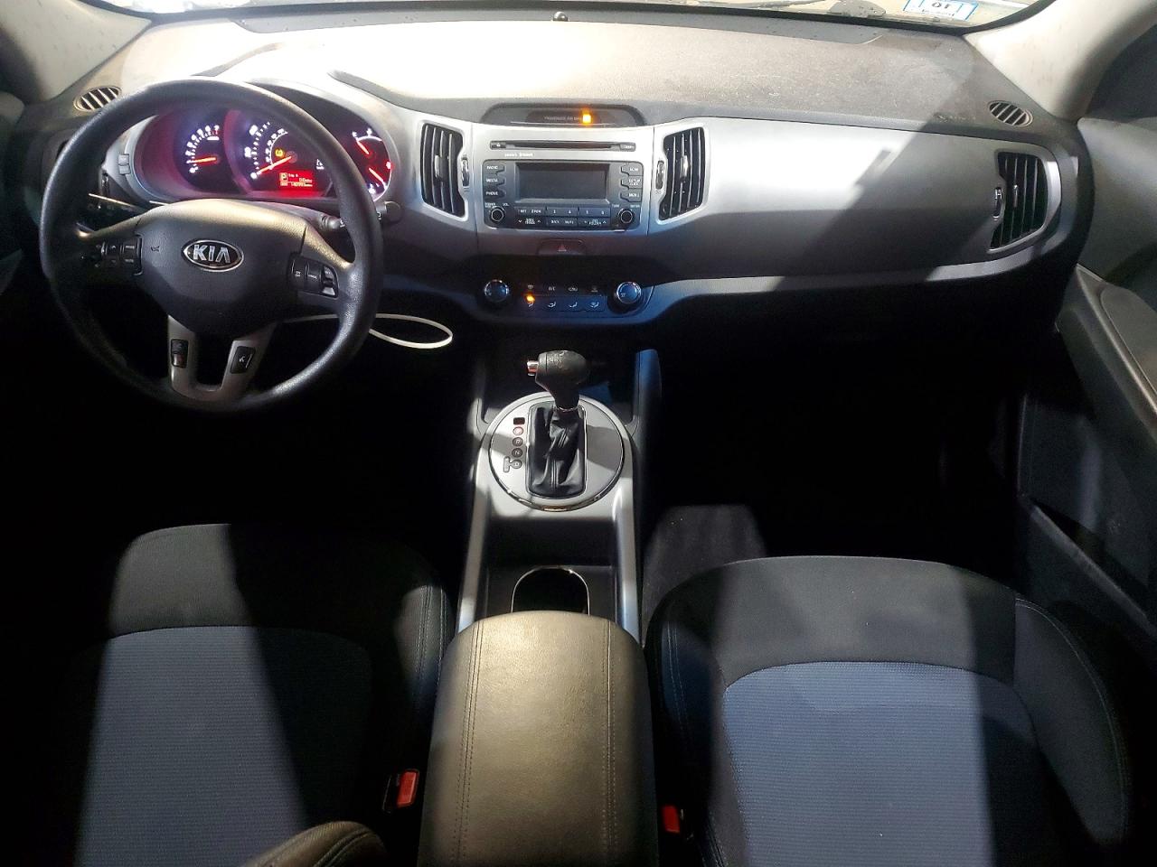 2015 Kia Sportage Lx White vin: KNDPB3AC5F7727959