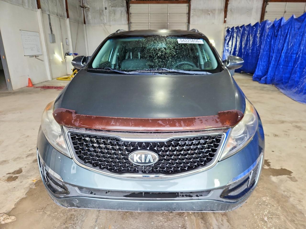 2015 Kia Sportage Lx Серый vin: KNDPB3AC5F7770066