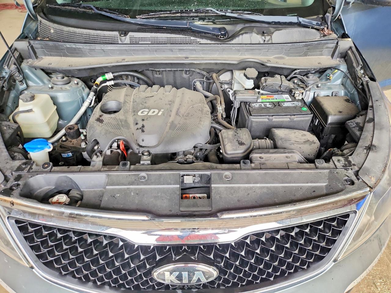 2015 Kia Sportage Lx Серый vin: KNDPB3AC5F7770066