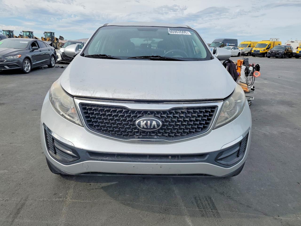 2014 Kia Sportage Lx Silver vin: KNDPB3AC6E7562518