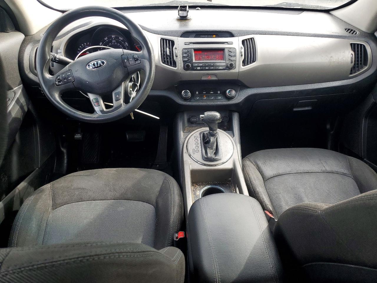 2014 Kia Sportage Lx Silver vin: KNDPB3AC6E7562518