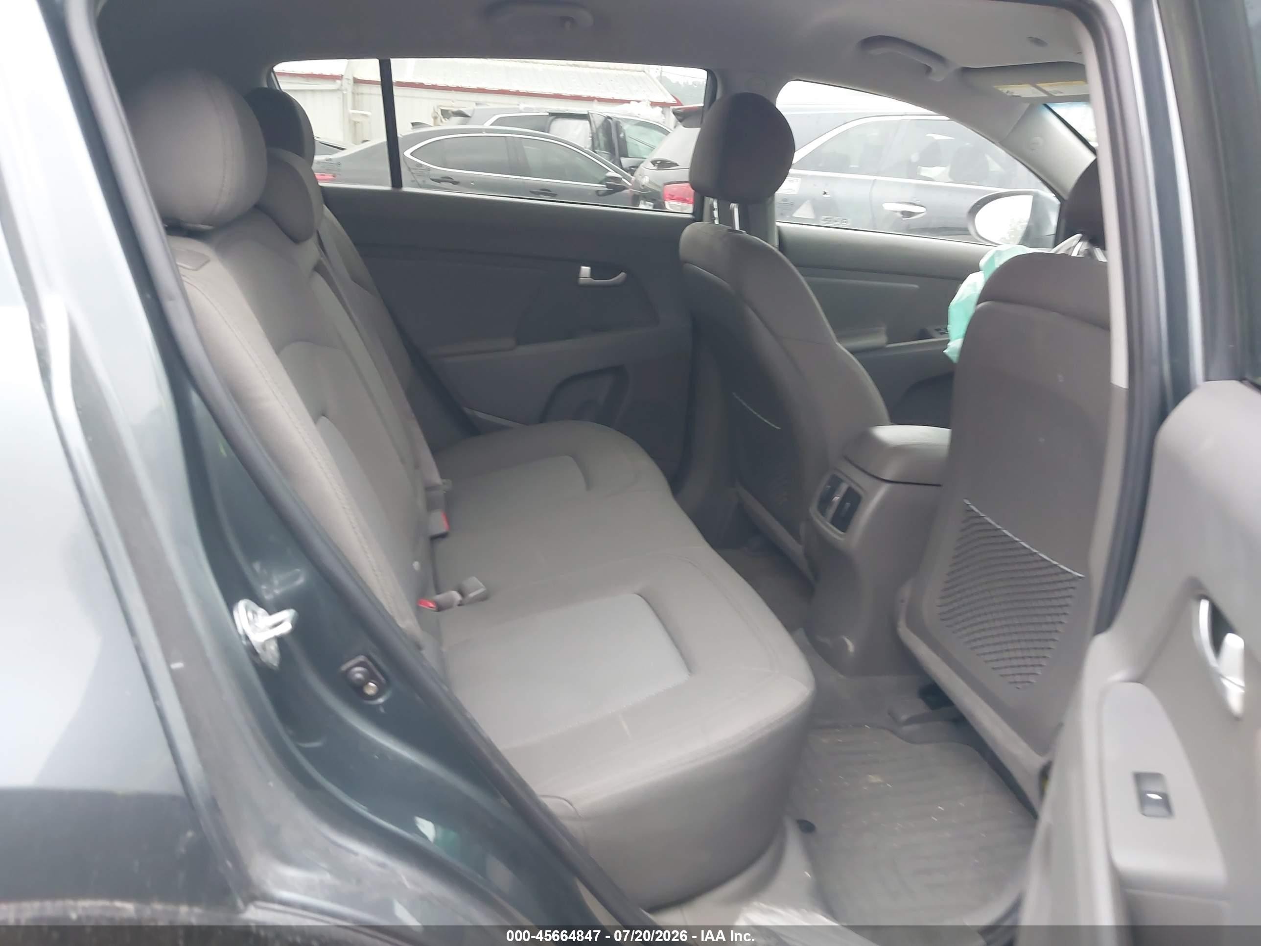 2014 Kia Sportage Lx Blue vin: KNDPB3AC6E7574331