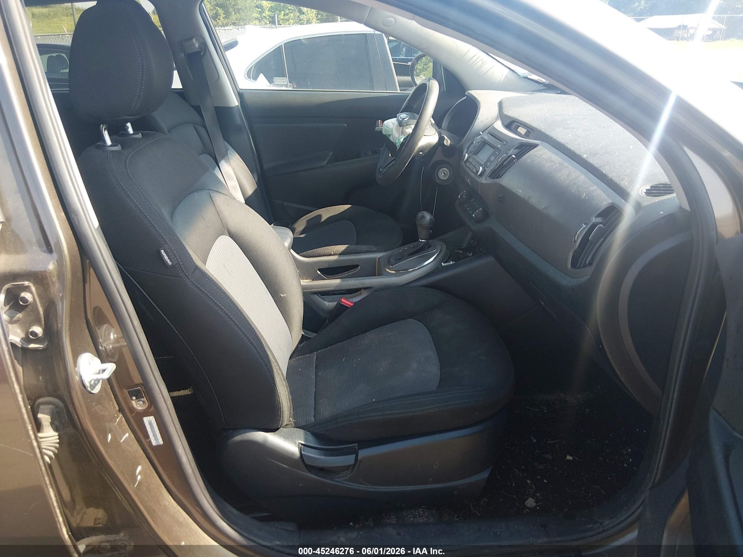 2014 Kia Sportage Lx Brown vin: KNDPB3AC6E7600233