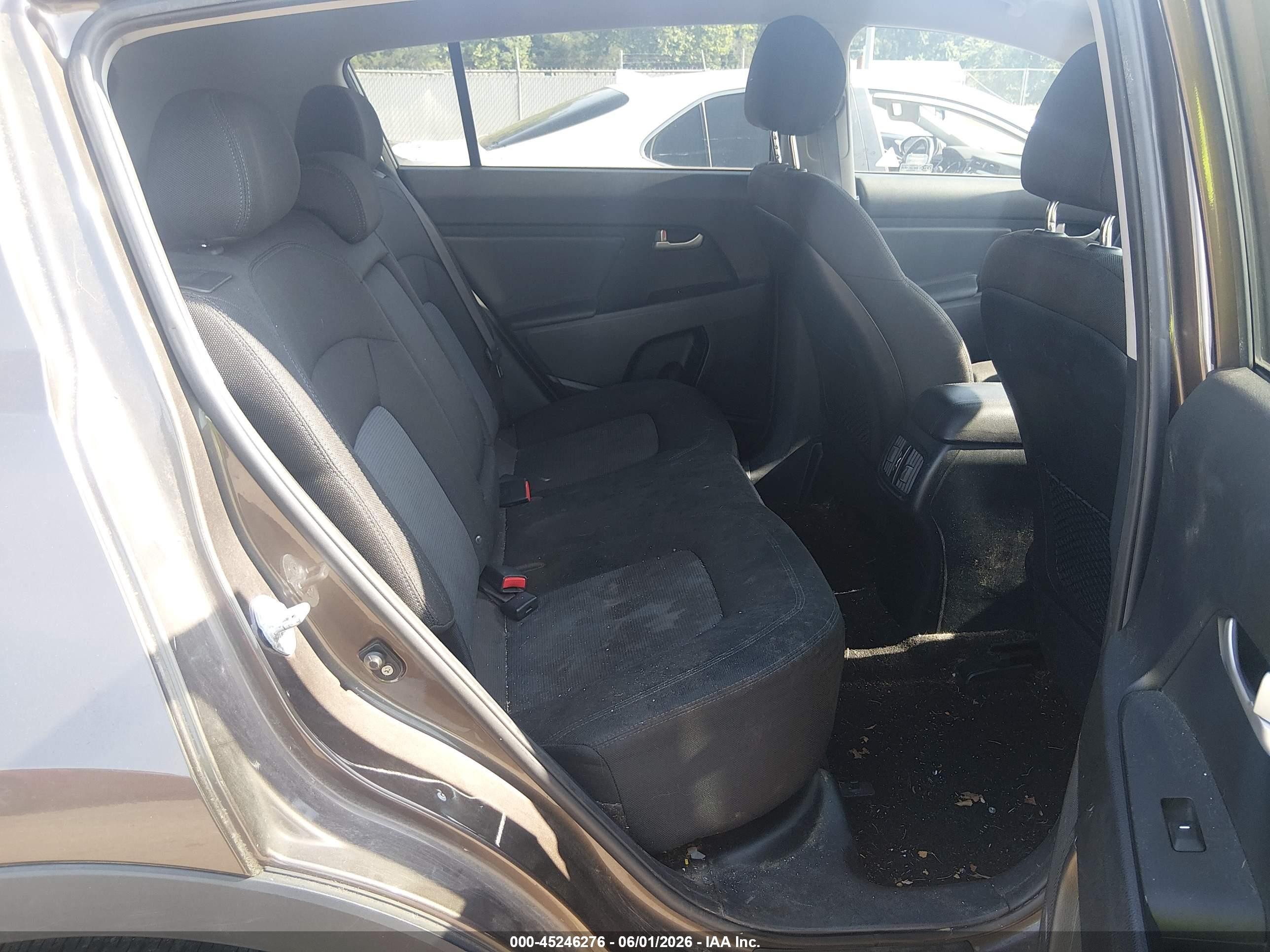 2014 Kia Sportage Lx Brown vin: KNDPB3AC6E7600233