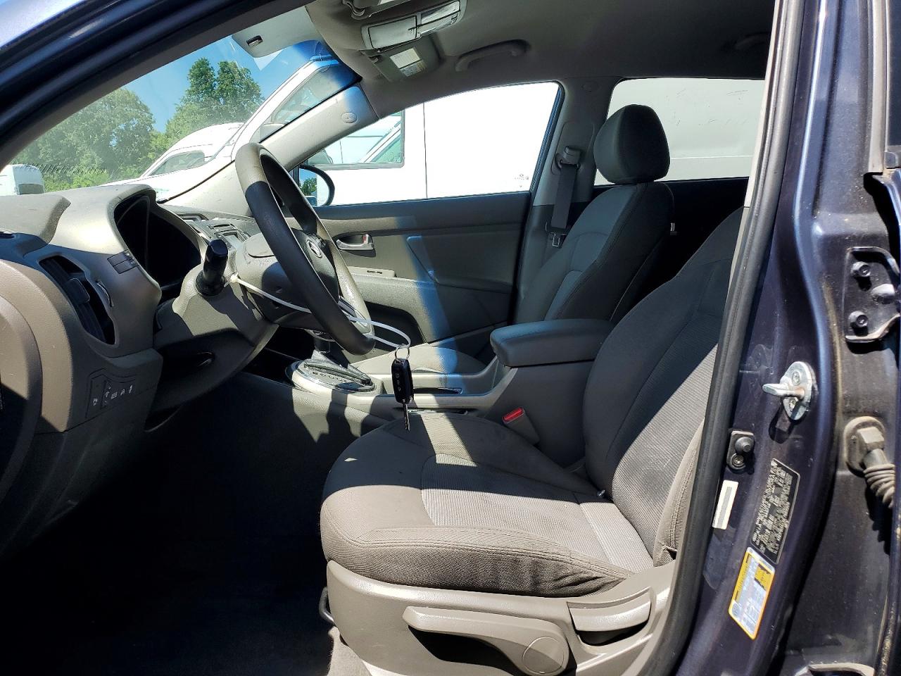 2014 Kia Sportage Lx Blue vin: KNDPB3AC6E7669309