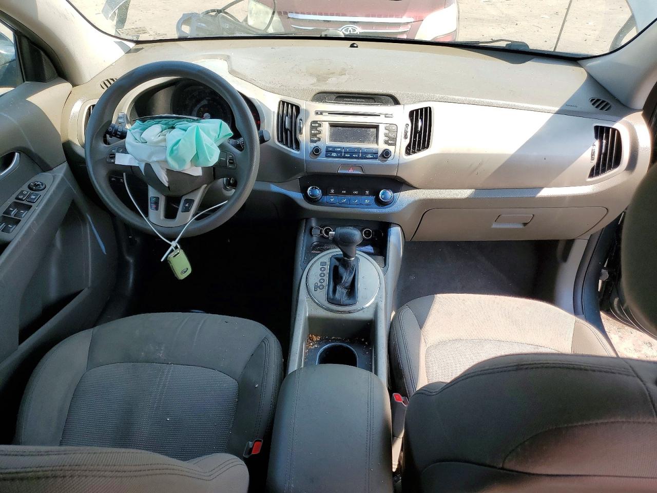 2015 Kia Sportage Lx Gray vin: KNDPB3AC6F7685723