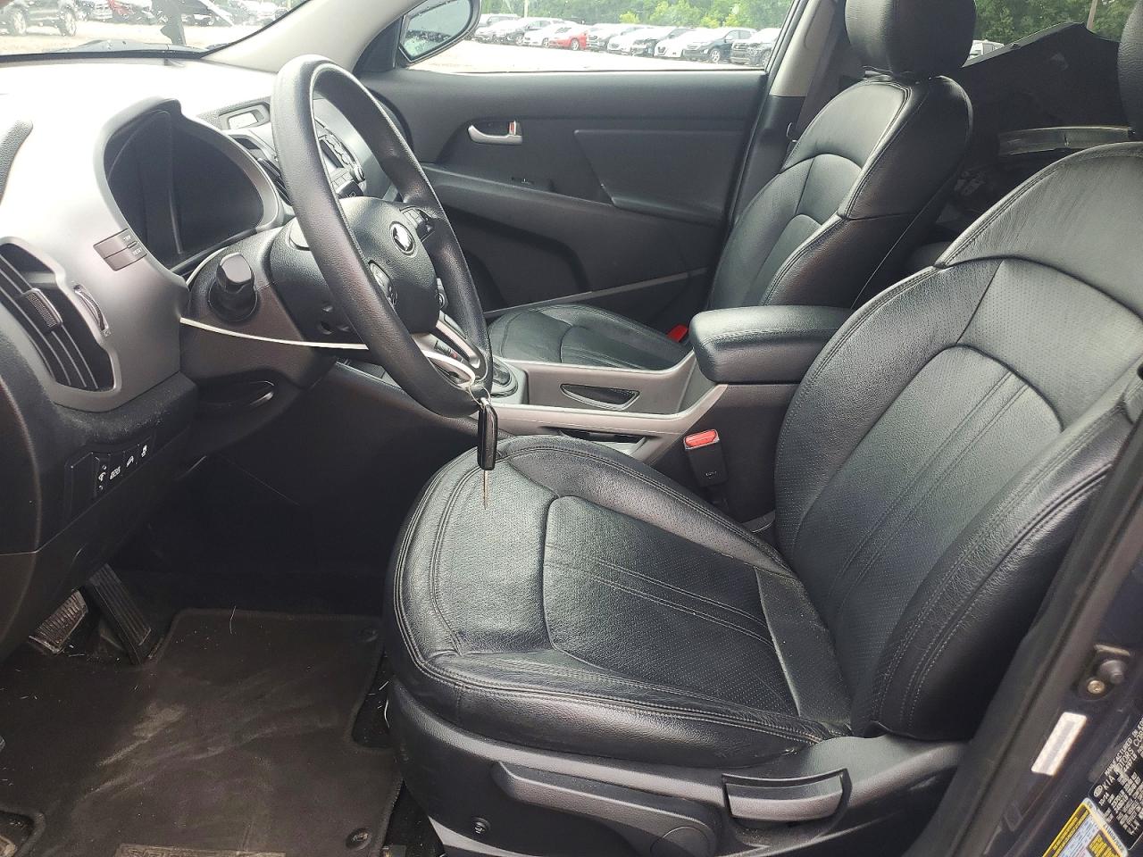 2015 Kia Sportage Lx Blue vin: KNDPB3AC6F7724908