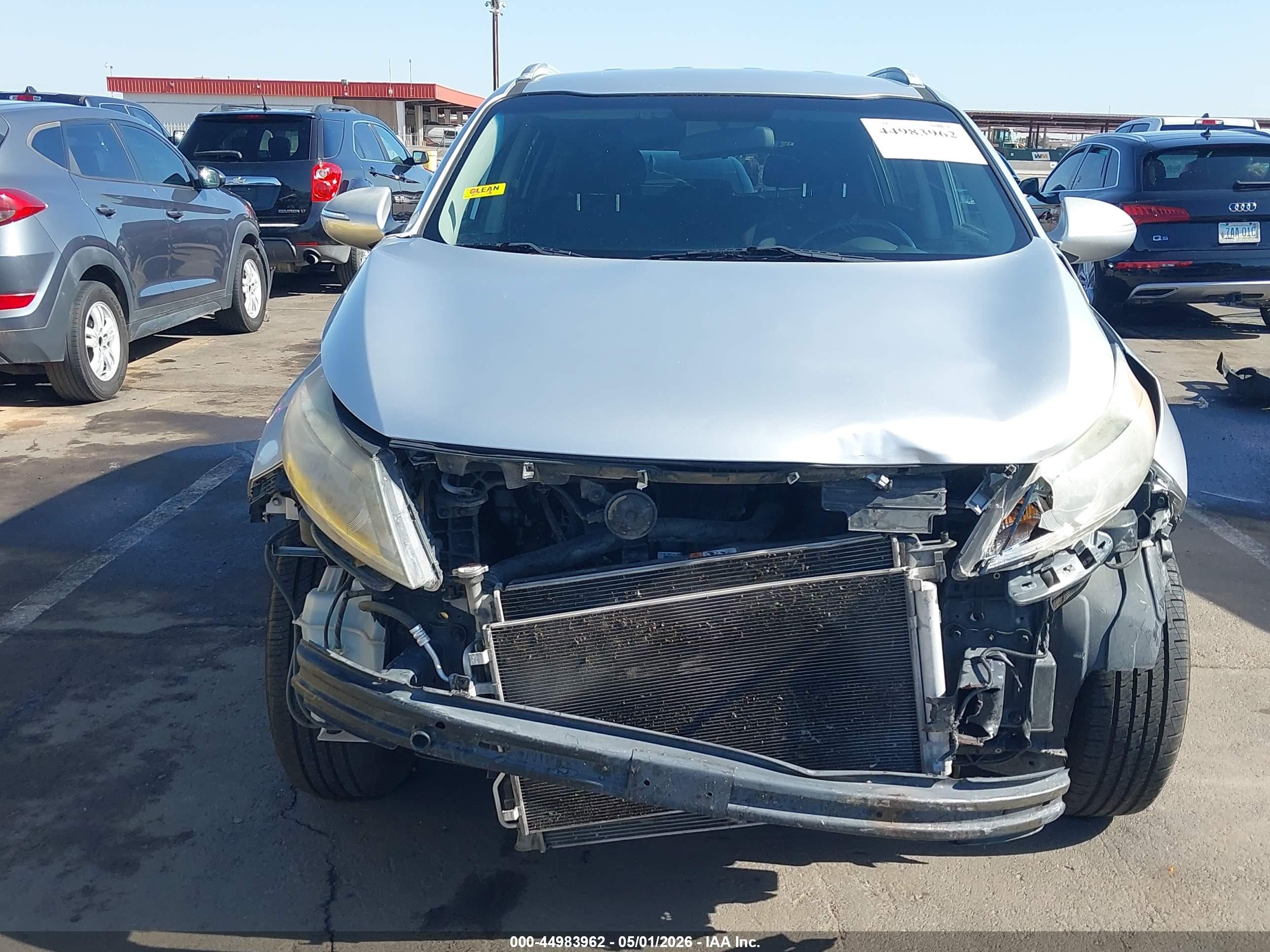 2015 Kia Sportage Lx Silver vin: KNDPB3AC6F7760033