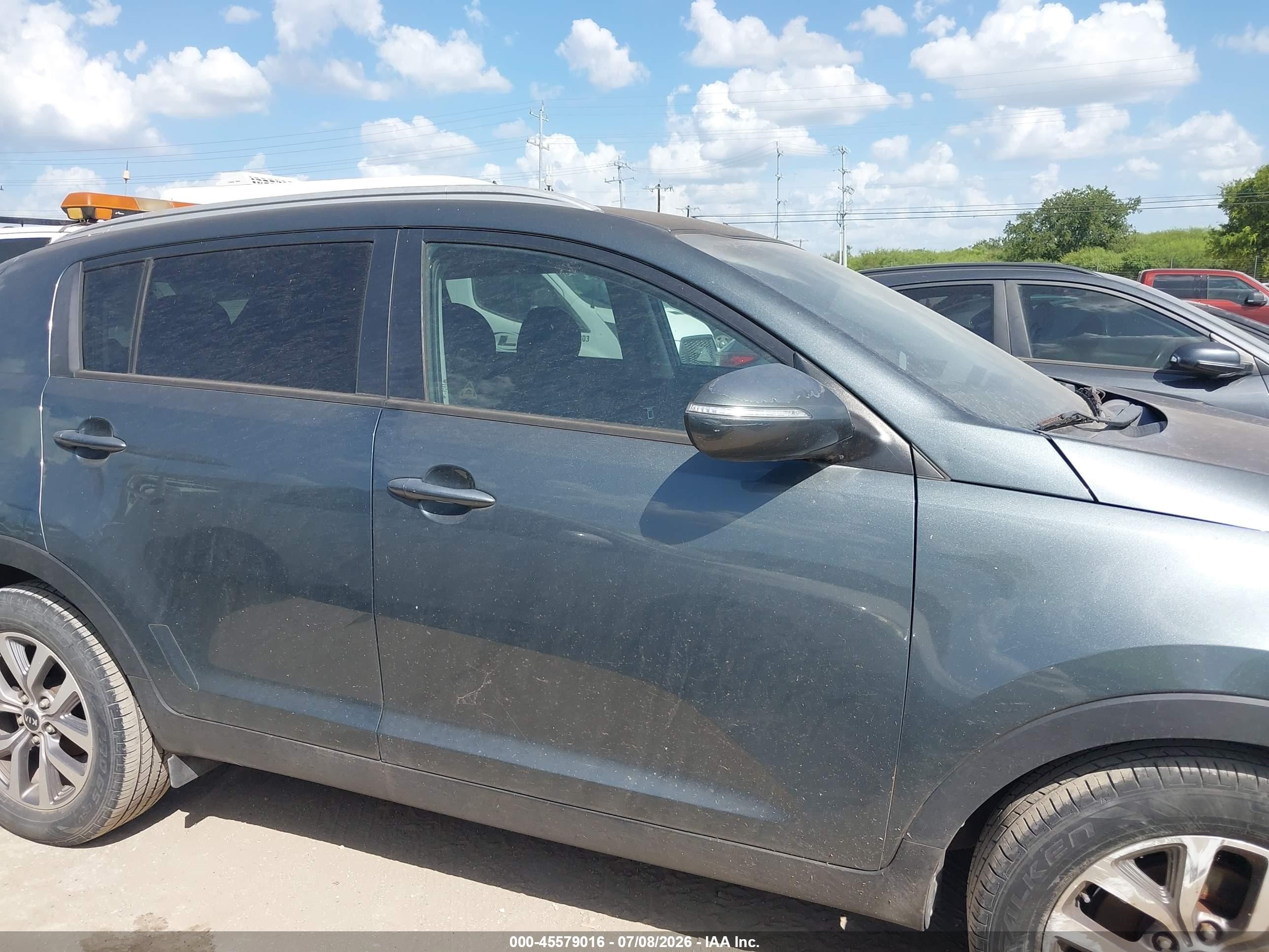 2015 Kia Sportage Lx Серый vin: KNDPB3AC6F7764874