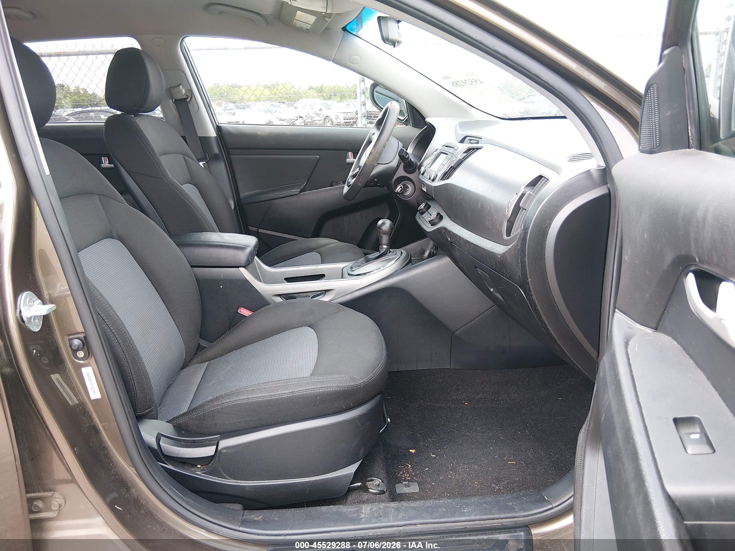 2014 Kia Sportage Lx Brown vin: KNDPB3AC7E7593342