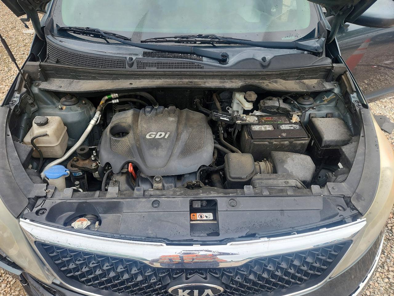 2015 Kia Sportage Lx Teal vin: KNDPB3AC7F7738767