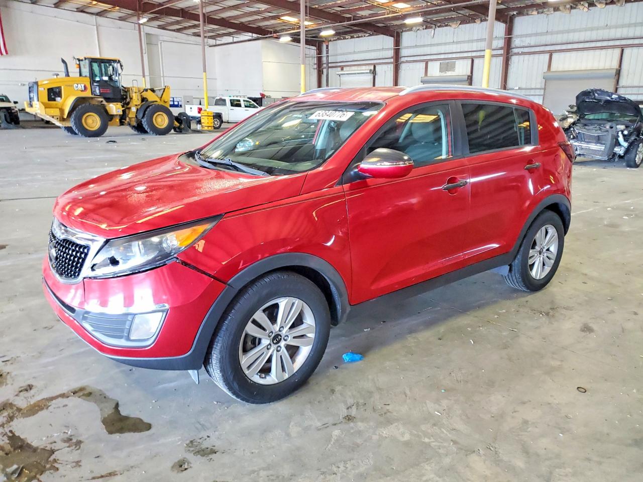 2015 Kia Sportage Lx Красный vin: KNDPB3AC7F7753799