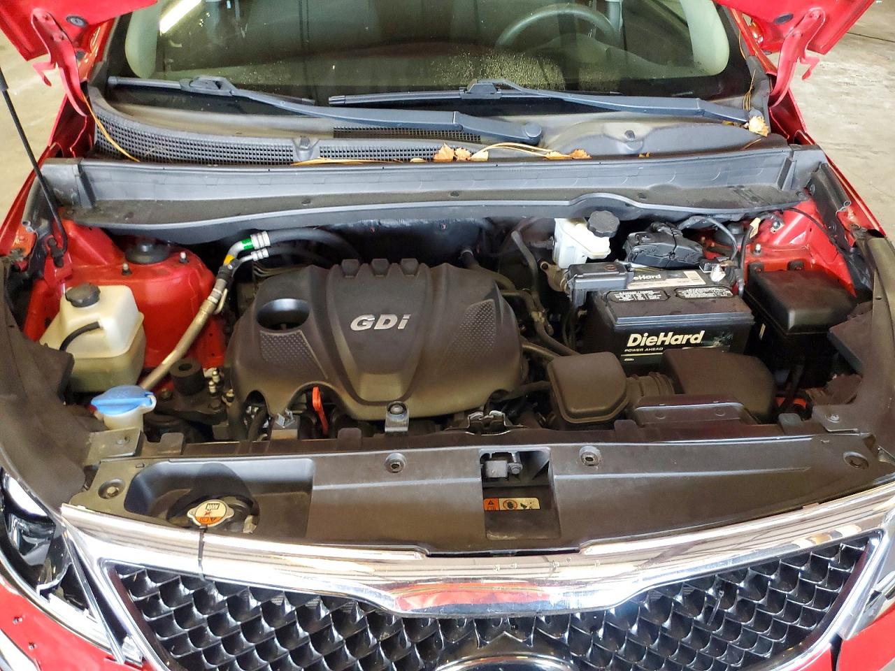 2015 Kia Sportage Lx Красный vin: KNDPB3AC7F7753799