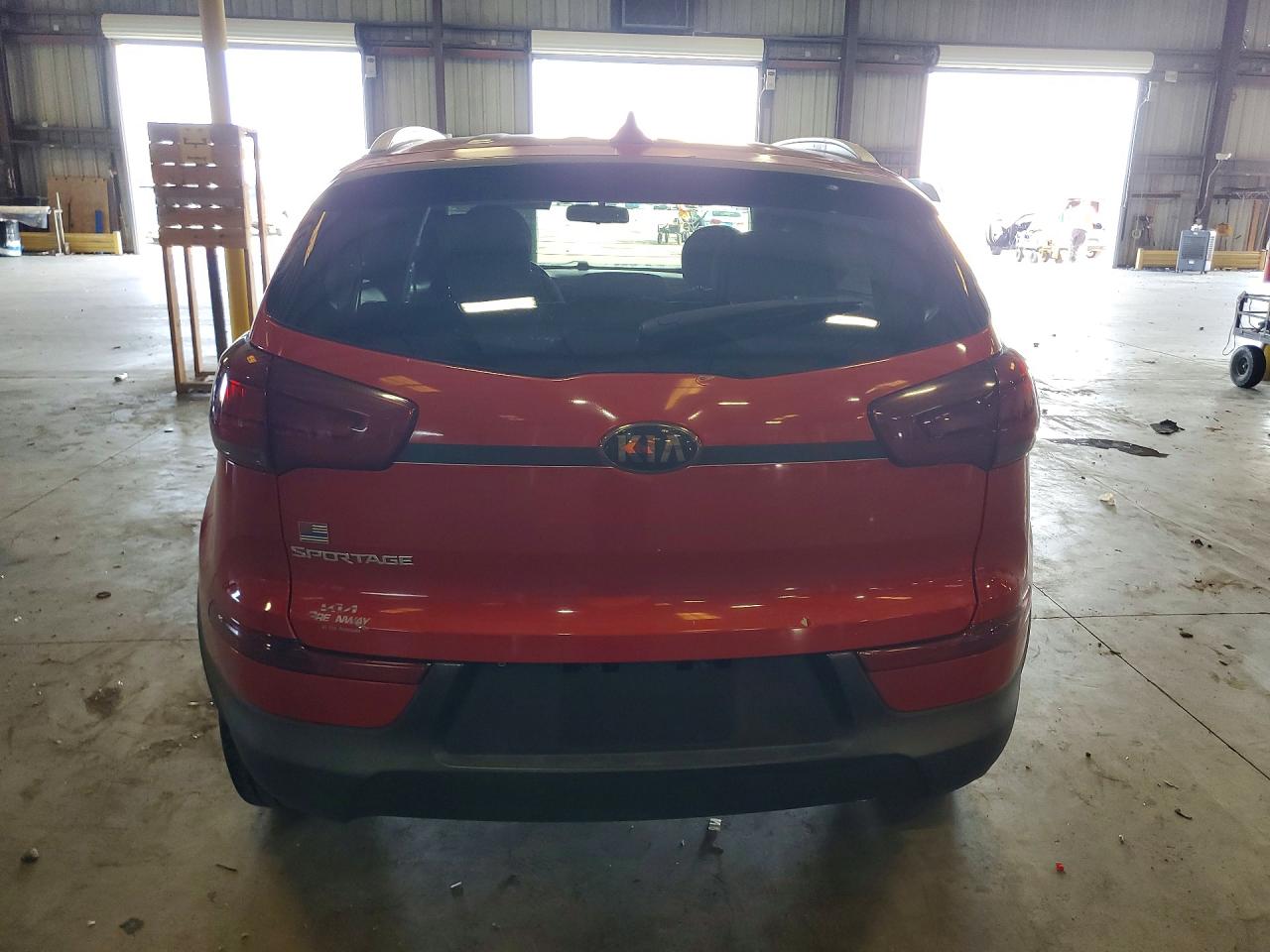 2015 Kia Sportage Lx Красный vin: KNDPB3AC7F7753799