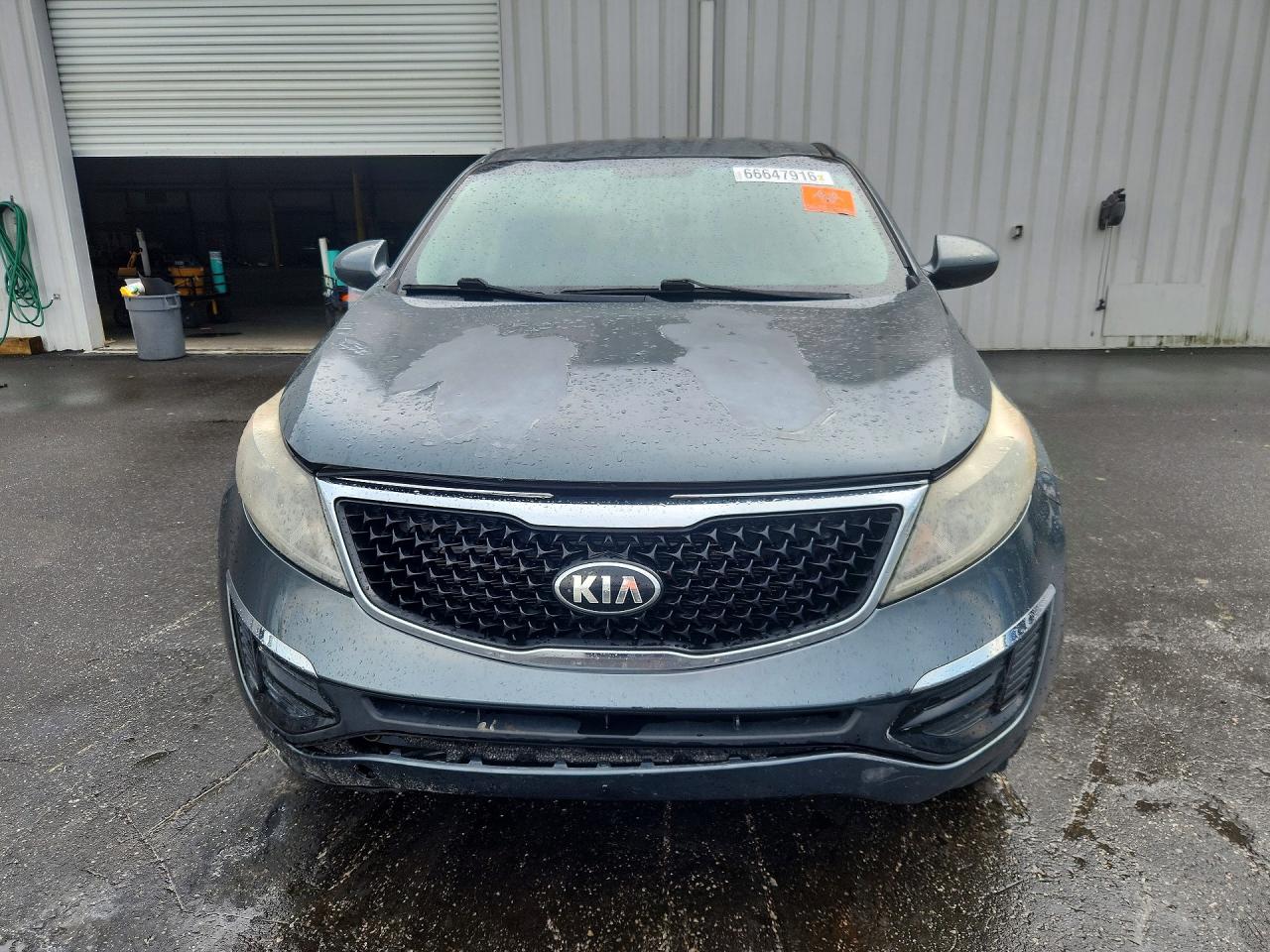2015 Kia Sportage Lx Gray vin: KNDPB3AC7F7757495