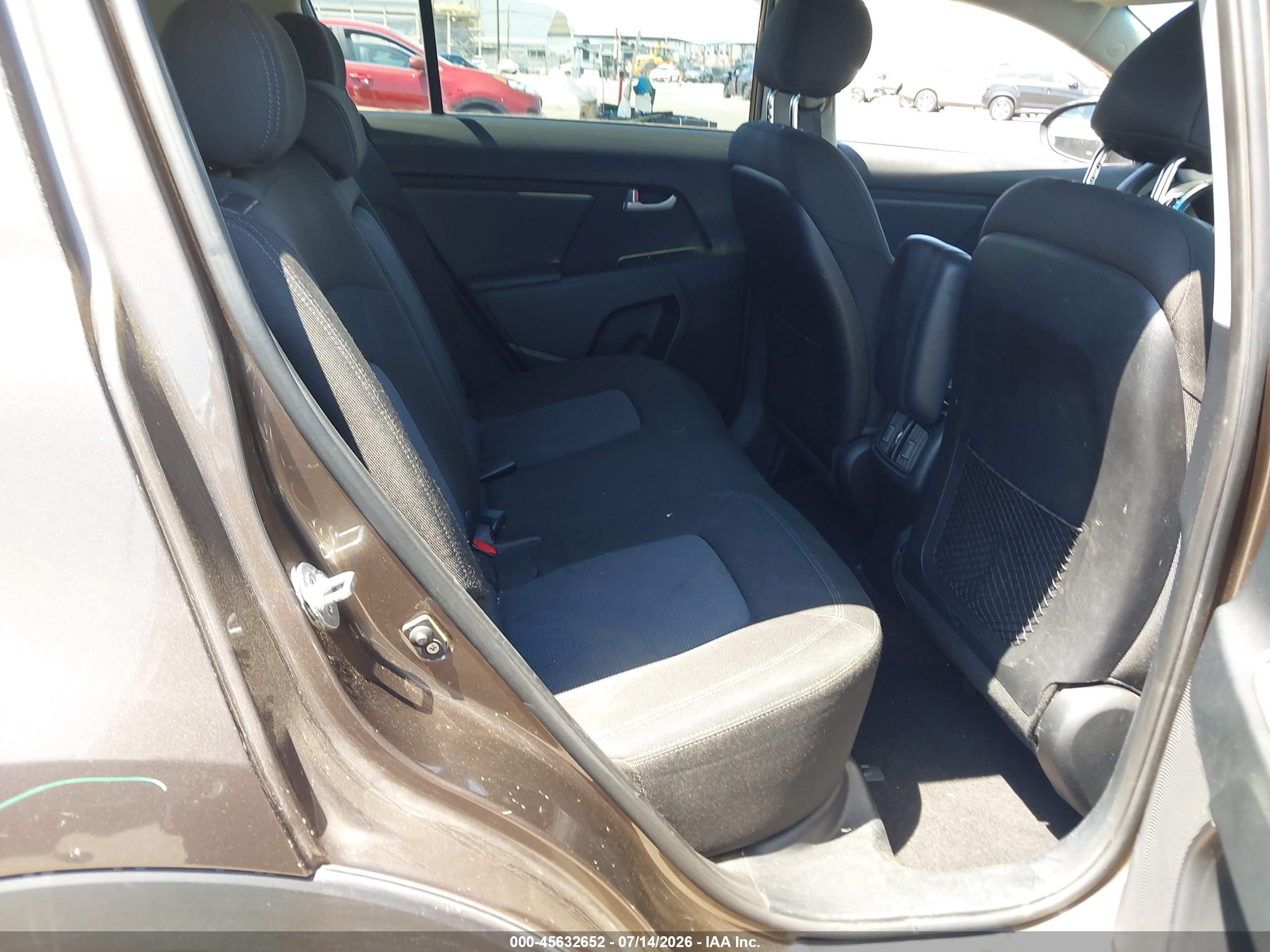 2015 Kia Sportage Lx Brown vin: KNDPB3AC7F7762759
