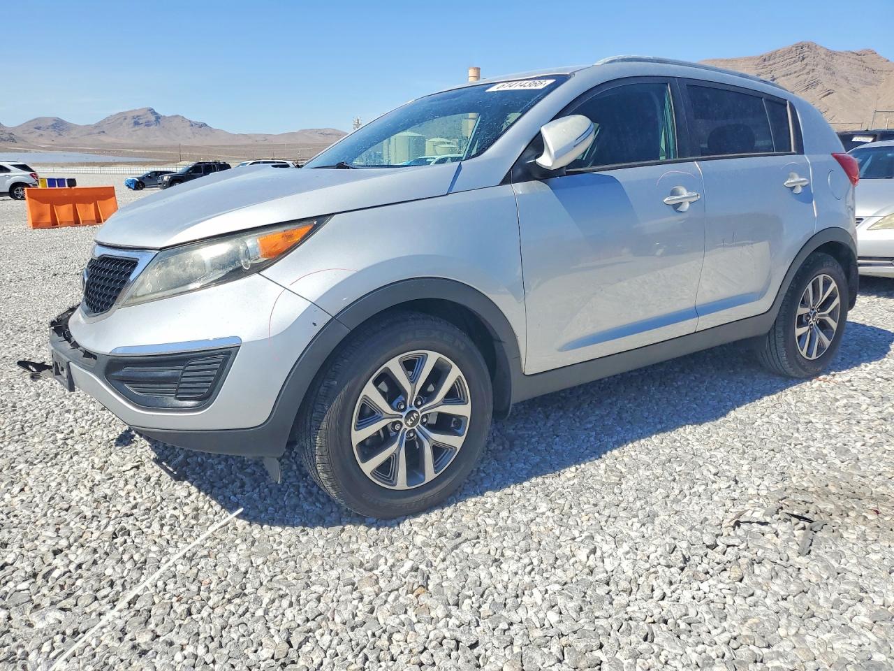2015 Kia Sportage Silver vin: KNDPB3AC7F7768190