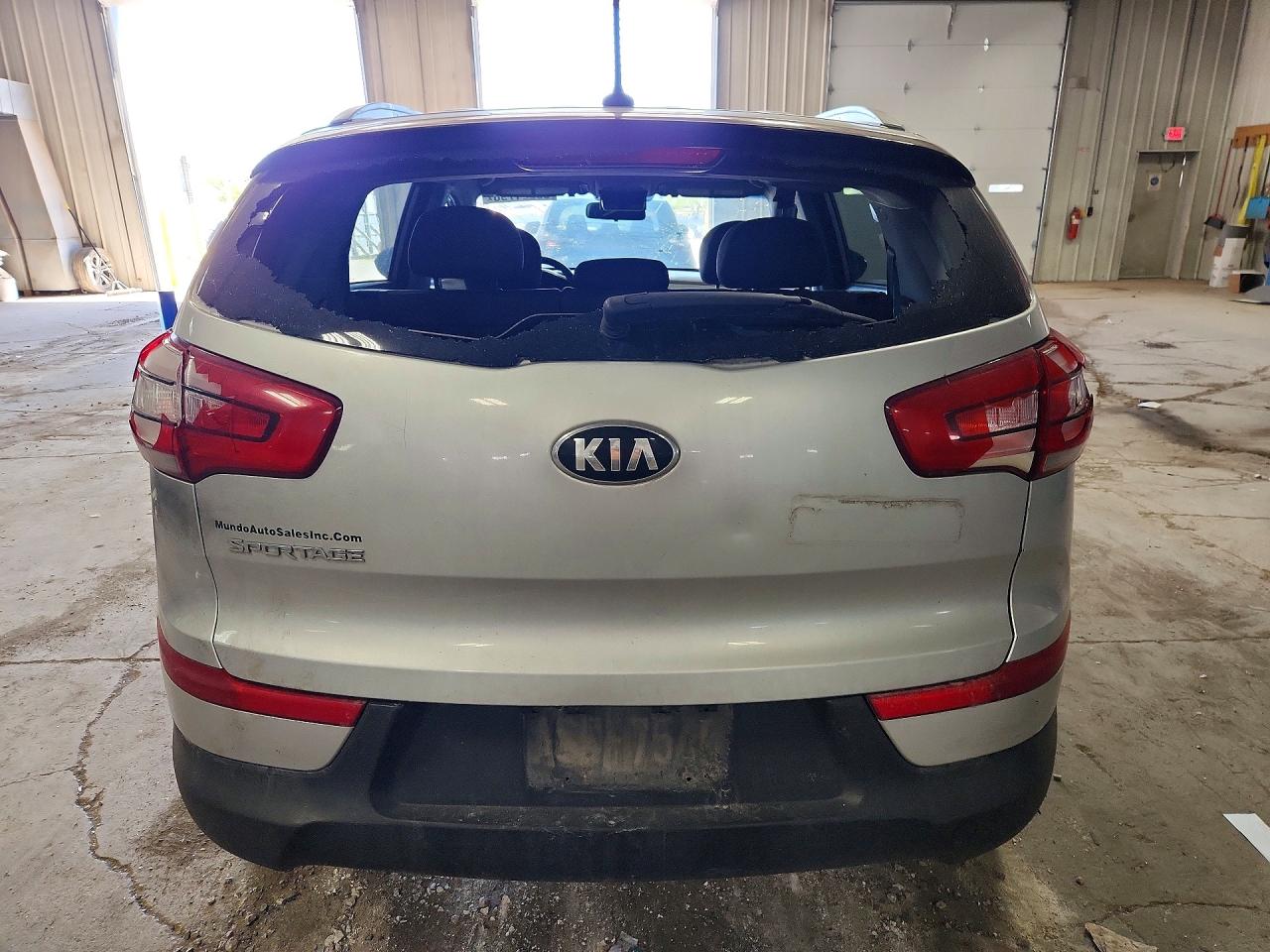 2015 Kia Sportage Lx Gray vin: KNDPB3AC7F7783269